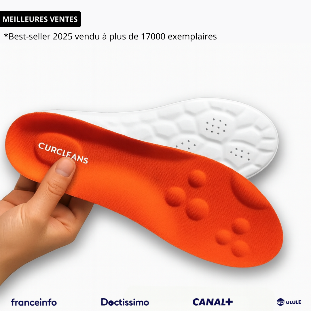 Semelles de massage pour chaussures