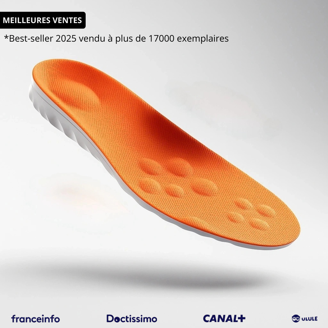 Semelles de massage pour chaussures