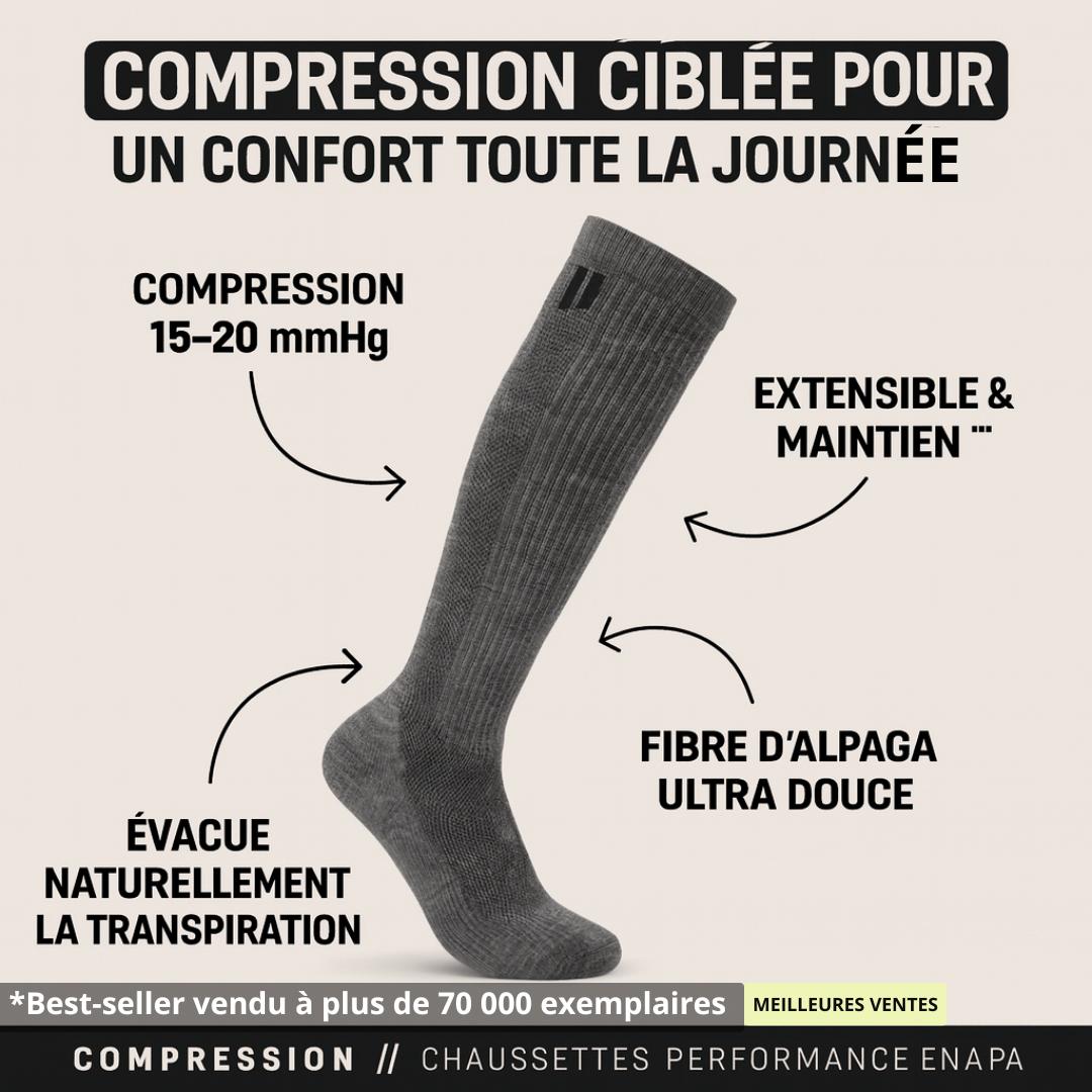 Chaussettes de compression Hiver